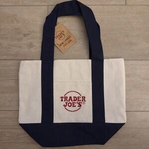 Trader Joe's Mini Canvas Tote